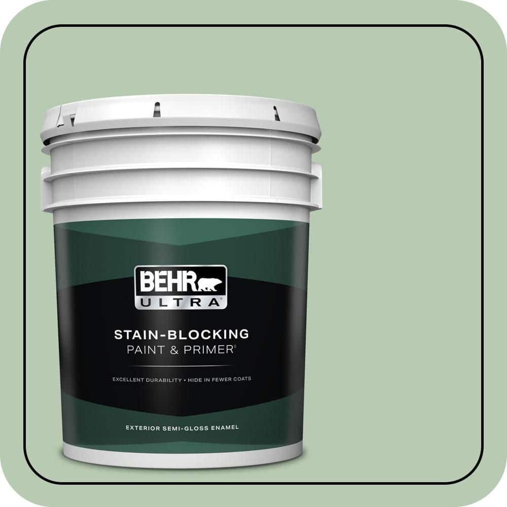 5 gal. #S400-3 Healing Aloe Semi-Gloss Enamel Exterior Paint & Primer price history on PriceWatchPro