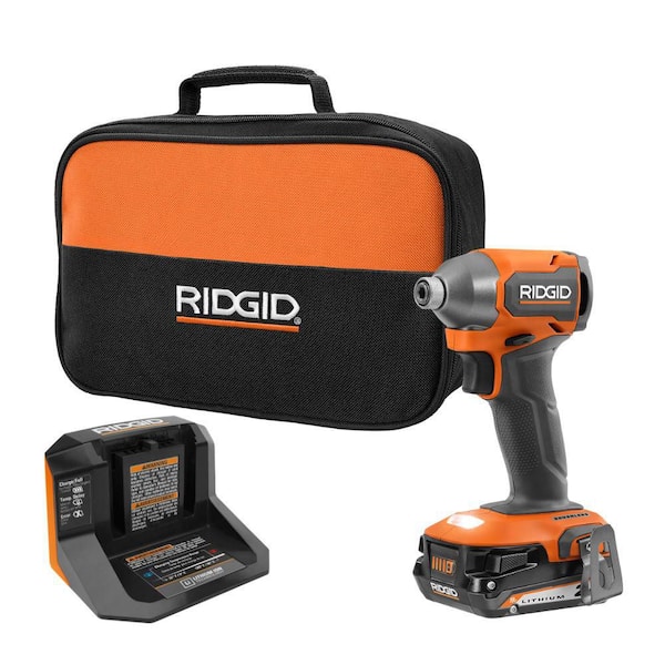 18V SubCompact Brushless Cordless Impact Driver Kit with 2.0 Ah Battery, Charger, and Tool Bag