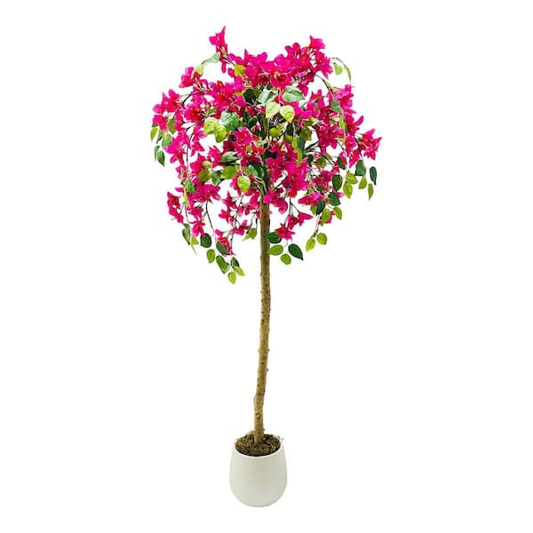 4FT  Artificial Trees Indoor, Faux Tree, Artificial Planter, Artificial Fake Tree Flower Potted, Thanksgiving Christmas