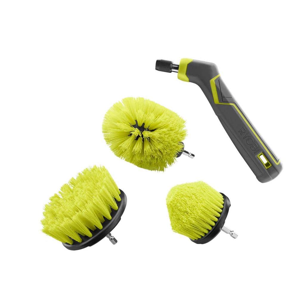 Multi-size Electric Drill Brush Attachment for Cleaning Carpet Leather Home 