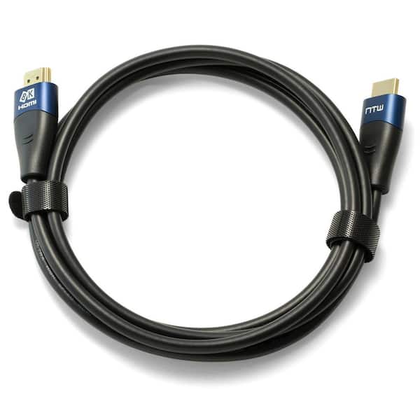 NTW 8K HDMI Cable 48Gbps HDMI 2.1, Ultra High Speed HDMI 8K@60Hz 4K@120Hz 4:4:4, HDCP 2.2 and 2.3, HDR 10,44Hz eARC - 6 ft.