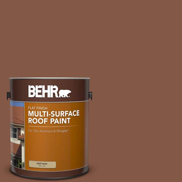1 gal. #PFC-20 Coronado Flat Multi-Surface Exterior Roof Paint
