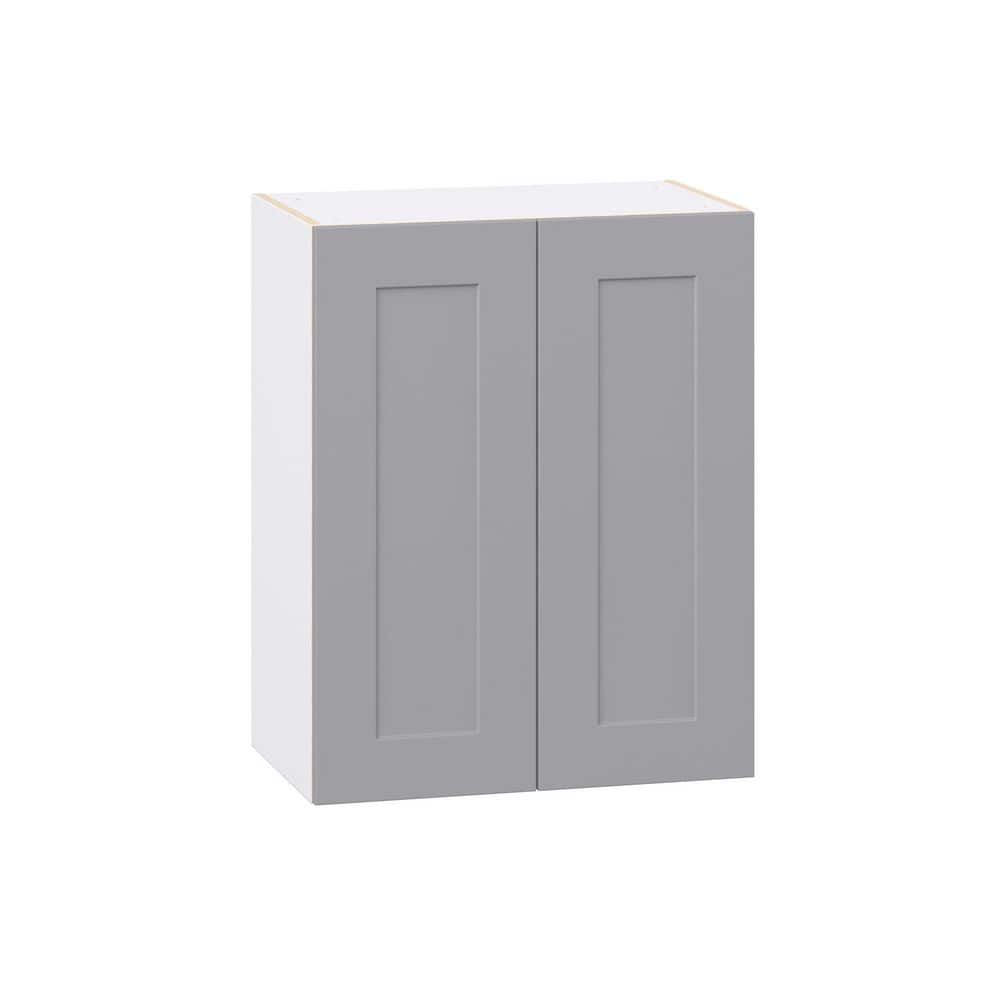 Roseland 24 in. W x 14 in. D x 30 in. H Assembled Shaker Wall Kitchen Cabinet in Slate Gray price history on PriceWatchPro