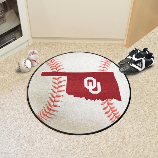 OKLAHOMA SOONERS LOGO BASEBALL