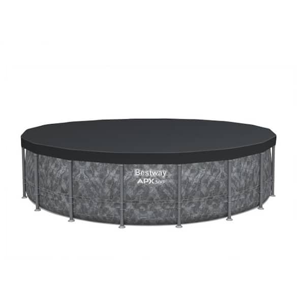 APX 365 18 ft. Round 52 in. Deep Metal Frame Pool Set
