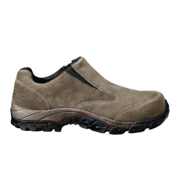 Carhartt Men's Slip Resistant Slip-On Shoes Soft Toe Brown Size 14(W)