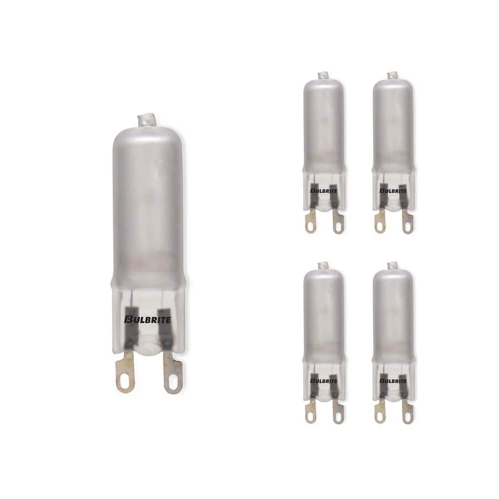 40-Watt Soft White Light T4 (G9) Bi-Pin Screw Base Dimmable Frost Mini Halo