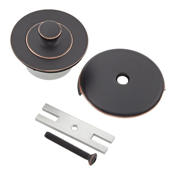 Everbilt Lift and Turn Bath Drain Remodel Kit in Oil Rubbed Bronze