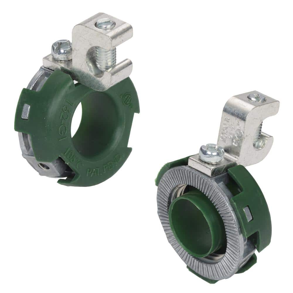 BRIDGEPORT 3/4 in. MightyBond Insulated Grounding Locknuts with 144