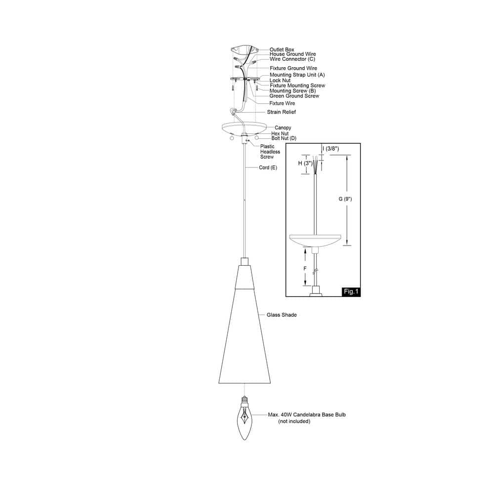 Milano Satin Nickel Mini Cone Pendant Light
