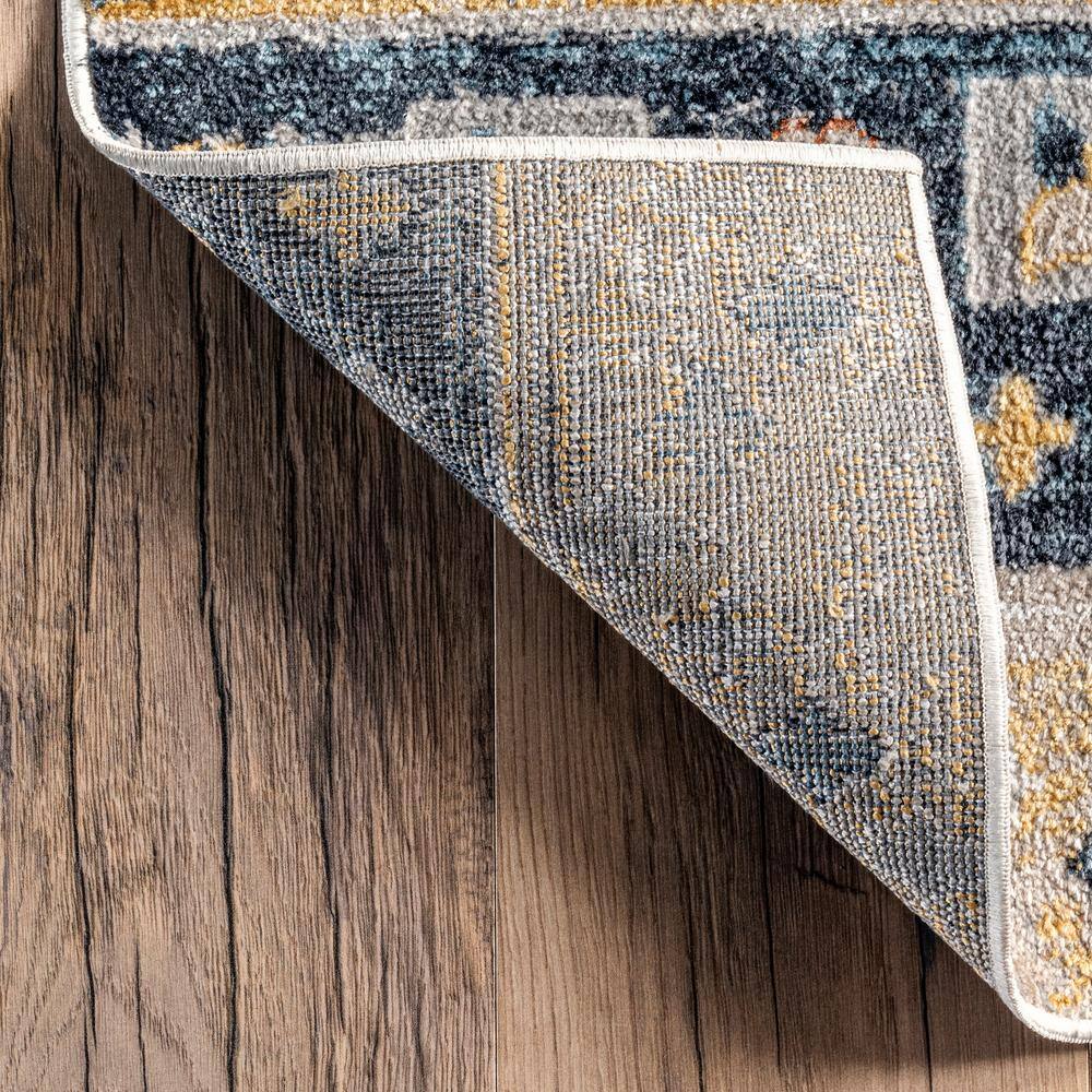 Shannon Beige and Multicolor Geometric Tribal 4' x 6' Area Rug
