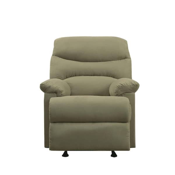 Unbranded Sage Microfiber Motion Recliner