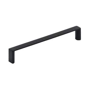 Metro 5-1/16 in. Center-to-Center Modern Matte Black Bar Cabinet Pull