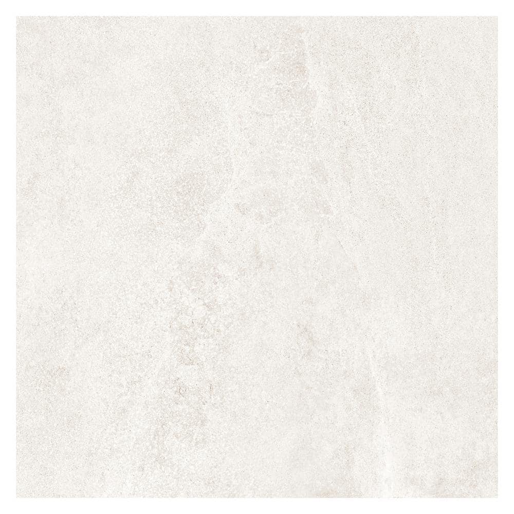 Italian Metalia Porcelain 24 in. x 24 in. x 9mm Flooring and Wall Tile - White (4 PCS, 16 sq. ft.) price history on PriceWatchPro