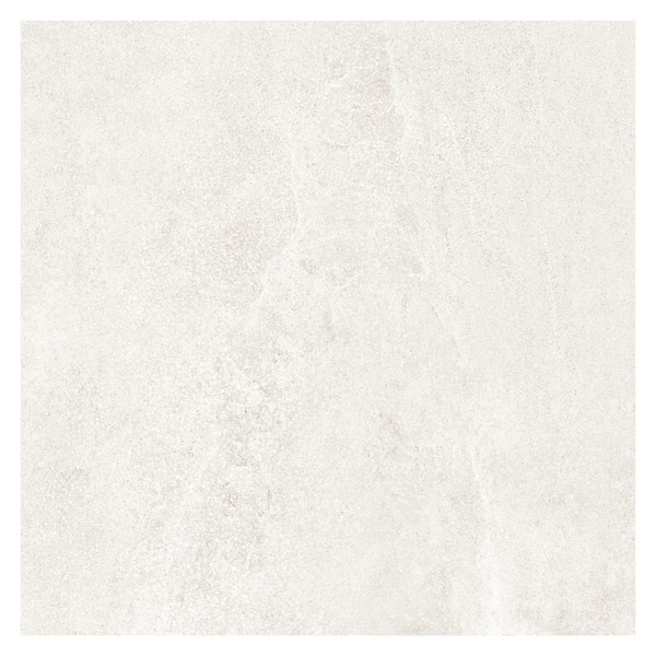 Italian Metalia Porcelain 24 in. x 24 in. x 9mm Flooring and Wall Tile - White (4 PCS, 16 sq. ft.)