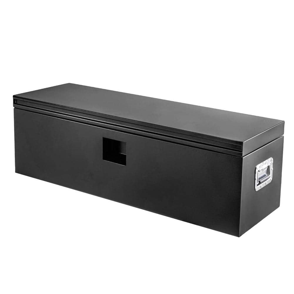 48x15x15 Steel Truck Bed Toolbox, Weatherproof, Dual Gas-Shock Lids, for Pickup, Trailer, RV, Black price history on PriceWatchPro