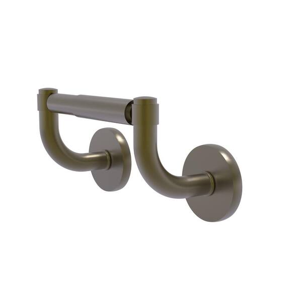 Allied Brass 1024-PB Skyline Collection Two Post Tissue Toilet Paper  Holder, Polished Brass
