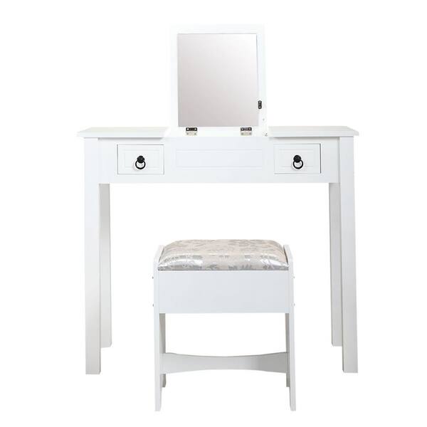 Pretty & posh discount vanity with stool