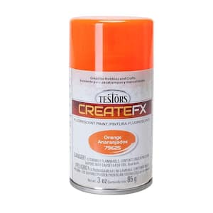 3 oz. Fluorescent Orange Spray Paint (3-Pack)