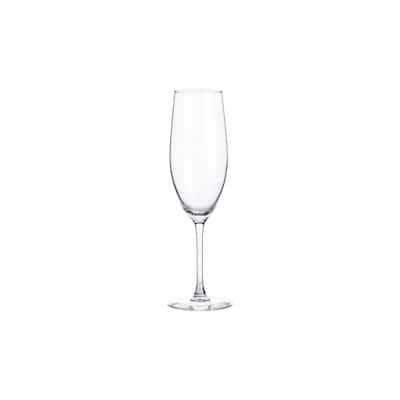 8 oz. Glass Champagne Flutes (Set of 4)