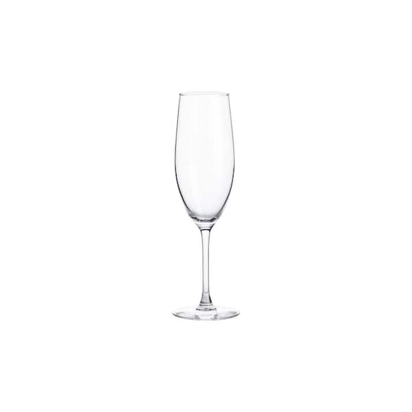 StyleWell 8 oz. Glass Champagne Flutes (Set of 4) P7785 - The Home