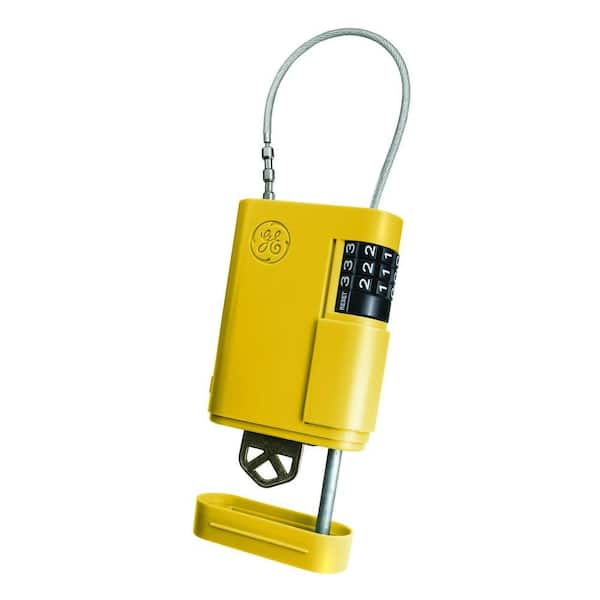 Kidde Stor-A-Key Locking Key Safe with Cable, Yellow