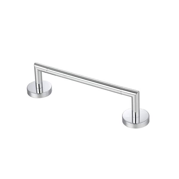 Utopia 11.2 in. Wall Mounted Towel Bar-Polished Chrome Finish