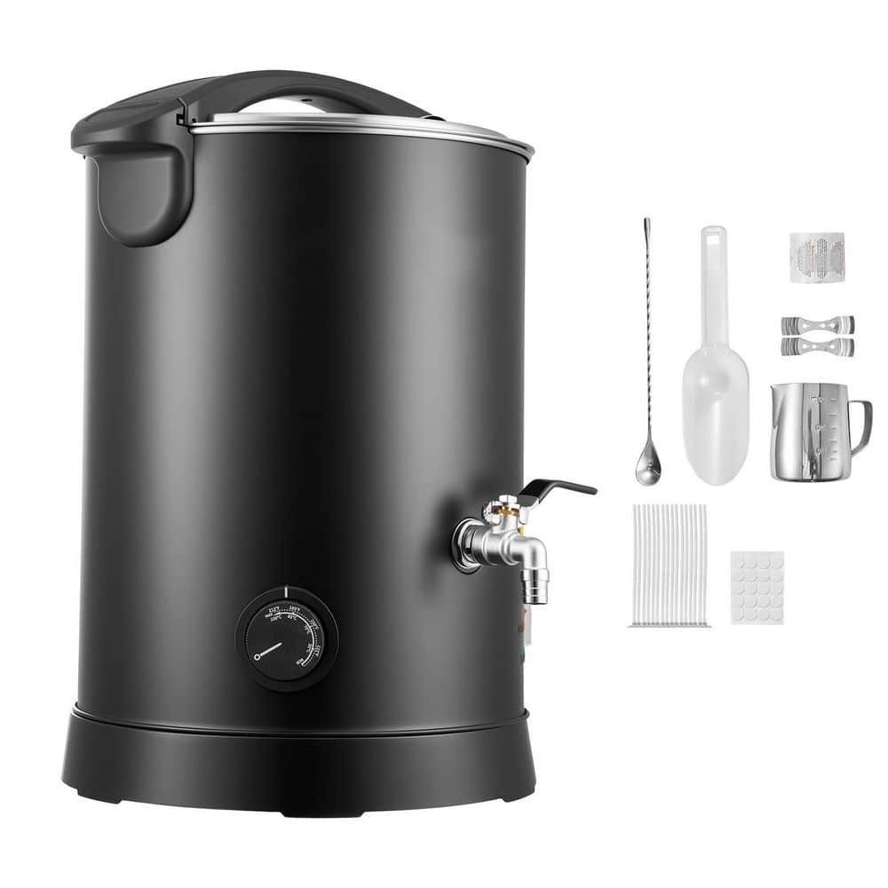 Wax Melter, 8.5 Qt.s, Fast and Even Heating with Easy Pour Spout&Temperature Control, Wax Melting Pot for Making Candles