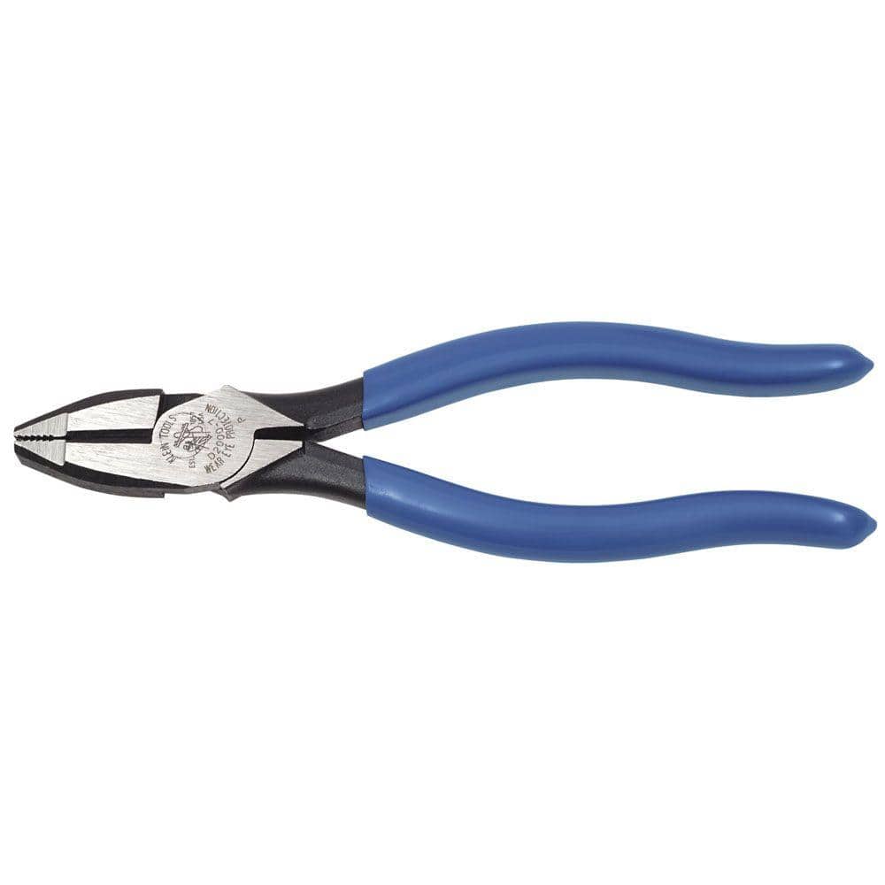 Klein Tools Lineman's Pliers, HeavyDuty Side Cutting, 7Inch D20007