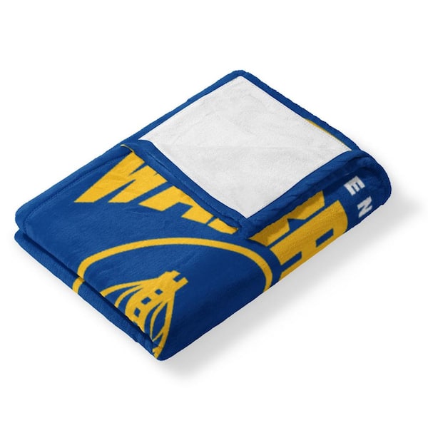 NBA Warriors High Block Multicolor Silk Touch Throw Blanket