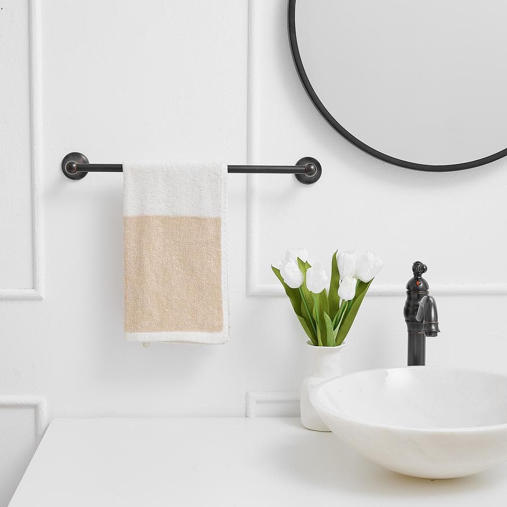 Oil Rubbed Bronze 3-Piece Bathroom Hardware Set