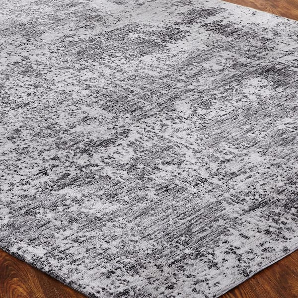 2 ft. x 3 ft. Grey Nebula Area Rug