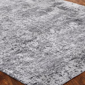 Nebula Gray 7 ft. 6 in. x 9 ft. 6 in. Area Rug