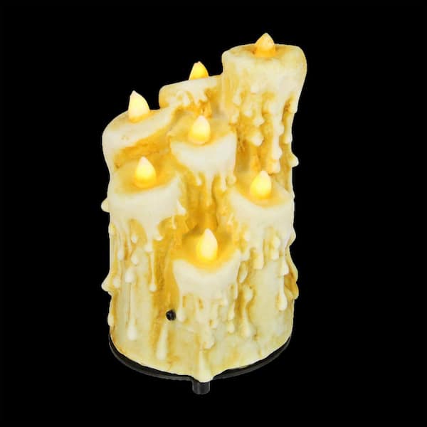 Northlight 6.25 in. Haunted Flameless Dripping Halloween Candles