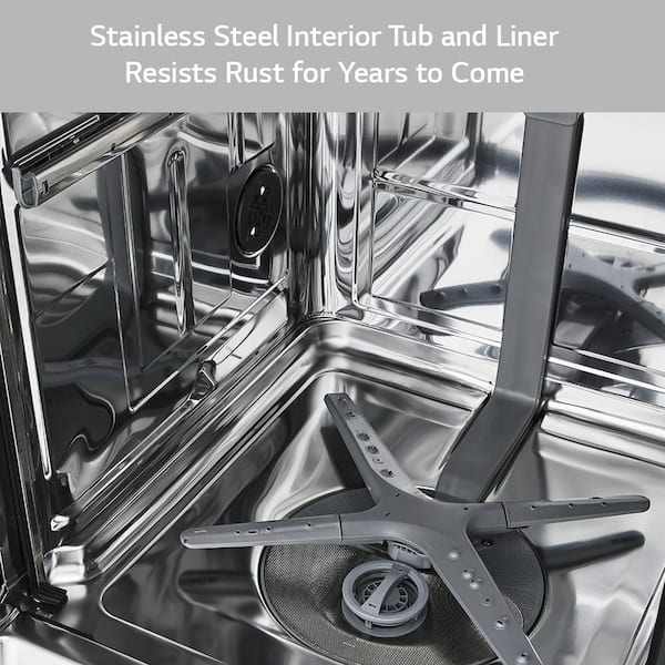 Black stainless steel Dishwashers