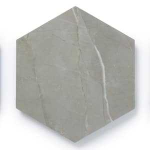 MosaiCore Tundra Gray 28 MIL x 12 in. W x 10 in. L Glue Down Waterproof Vinyl Tile Flooring (12.3 sqft/case)