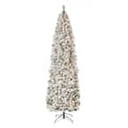 General Foam 9 ft. Pre-Lit Carolina Fir Artificial Christmas Tree with ...