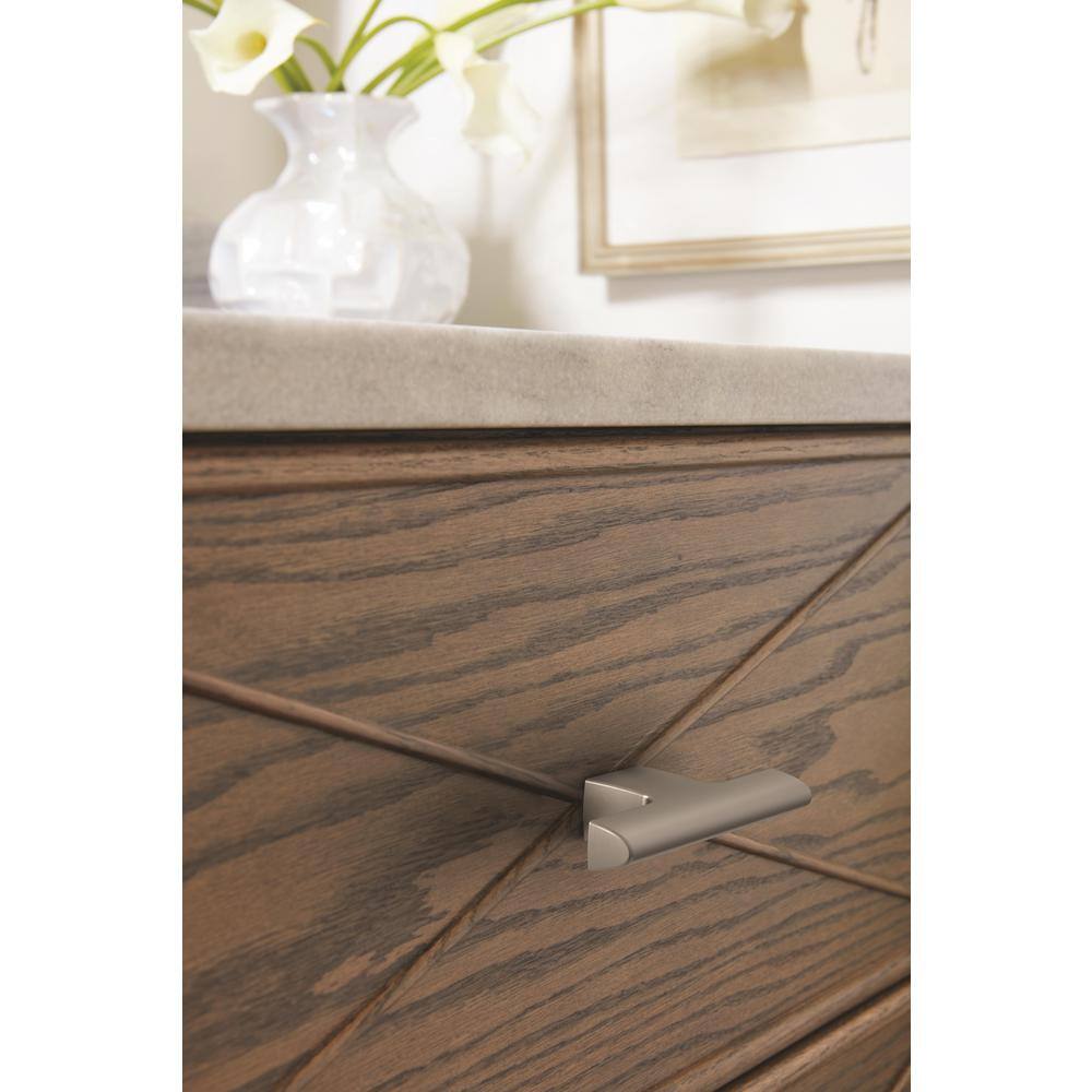 Satin Nickel 2.5" T-Handle Cabinet Knob with Mounting Hardware