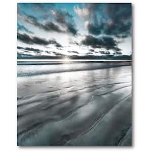 Silver Sun Gallery-Wrapped Canvas Wall Art 20 in. x 16 in.