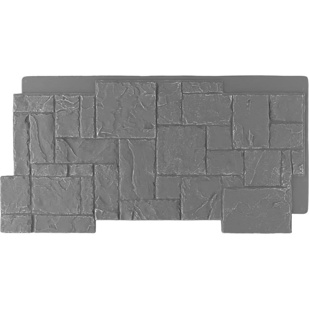 Ekena Millwork 49 in. x 24-1/2 in. Castle Rock Stacked Stone, StoneWall ...