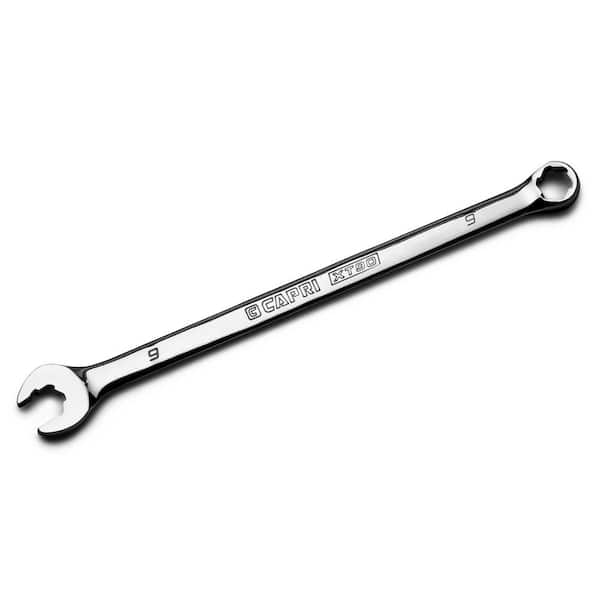 Capri Tools WaveDrive Pro 9 mm Combination Wrench for Regular and Rounded Bolts