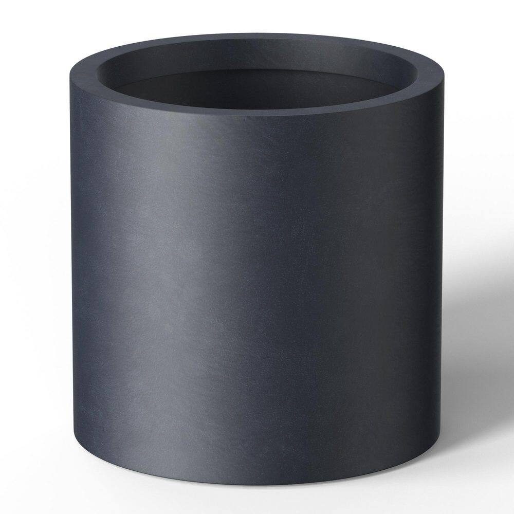 16 in. Large Granite Gray(Enhanced Interior) Concrete Round Planter / Pot with Drainage Holes price history on PriceWatchPro