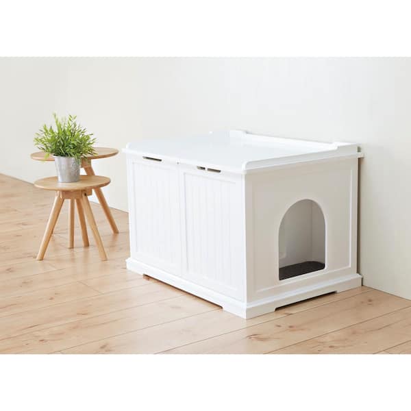 TRIXIE Wooden Pet House XL and Litter Box