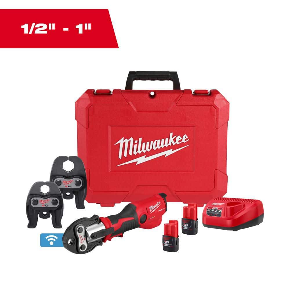 M12 12-Volt Lithium-Ion FORCE LOGIC Copper Press Tool Kit w/ ONE-KEY price history on PriceWatchPro