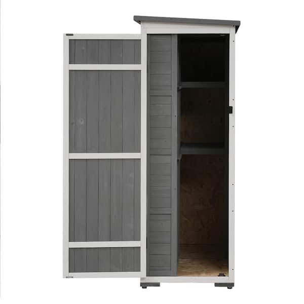Have a question about 49 in. W x 20 in. D x 66 in. H Gray Have a question about 49 in. W x 20 in. D x 66 in. H Gray