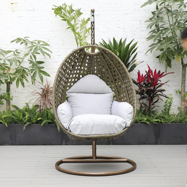 F09LG Swing Egg Chair with Leg Rest by Artisan Furniture - U-TRADE