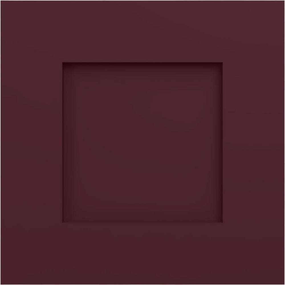 Ekena Millwork 12 in. W x 12 in. H True Fit PVC Flat Panel Shutters ...