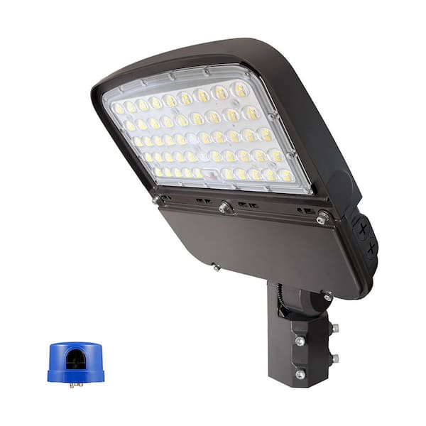 Westinghouse 75/100/150-Watt 21000 Lumen 180° Bronze Motion Sensing Dusk to Dawn Integrated LED Area Light