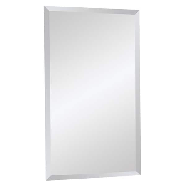 NOTRE DAME DESIGN Medium Rectangle Shatter Resistant Mirror (20 in. H x 34 in. W)