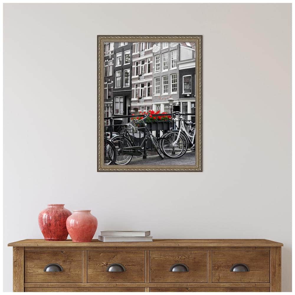 Parisian Silver Ornate Wood Wall Picture Frame